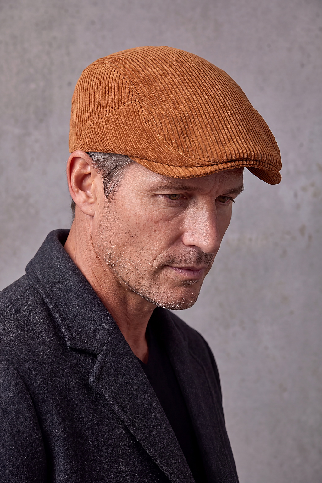 Béret Homme Velours Hiver – Fontainebleau, vue 5