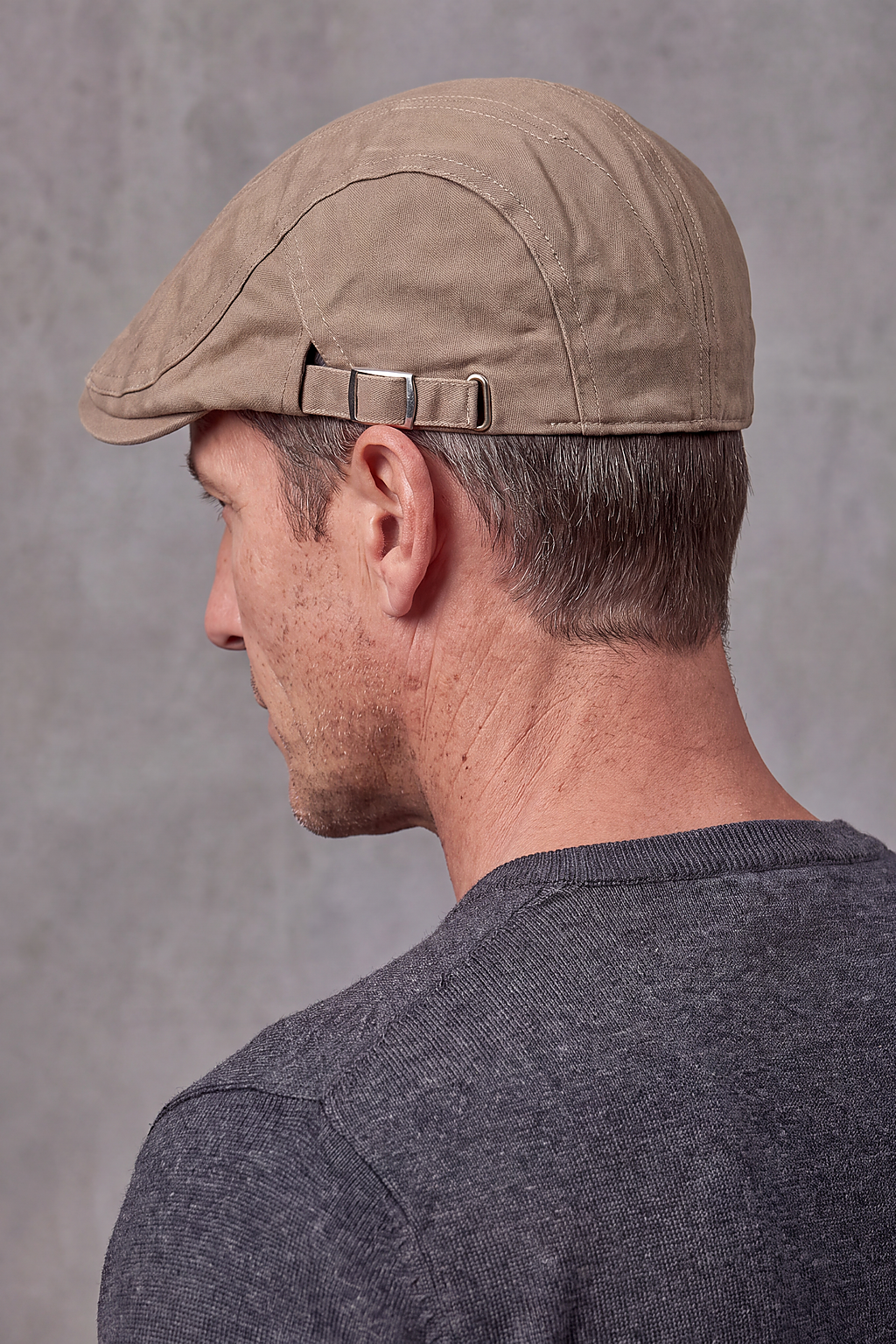 Béret Homme Coton Classique Marine – Versailles, vue 5