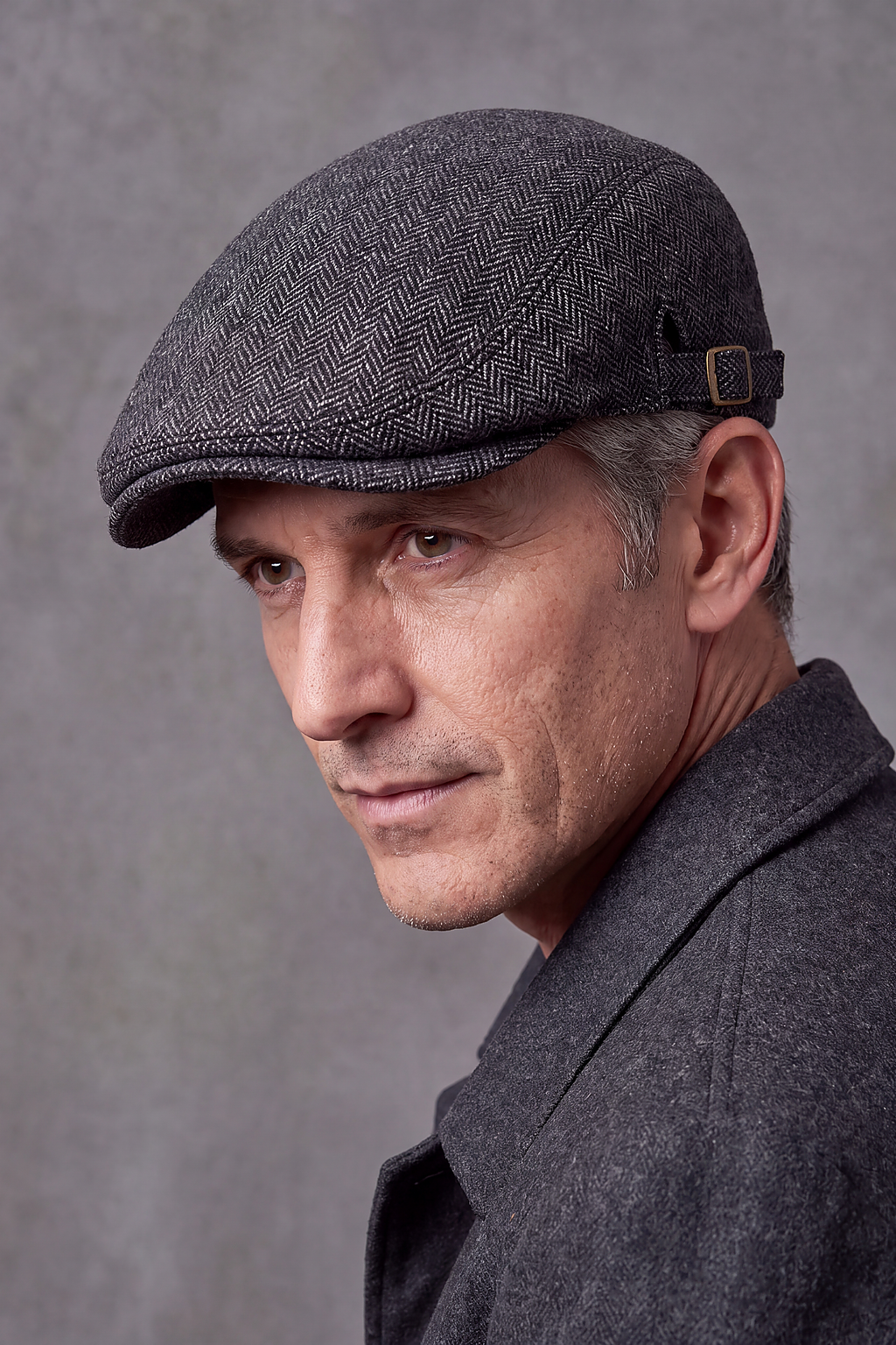 Béret Homme Look d'Antan Gris Marron – Carcassonne, vue 3