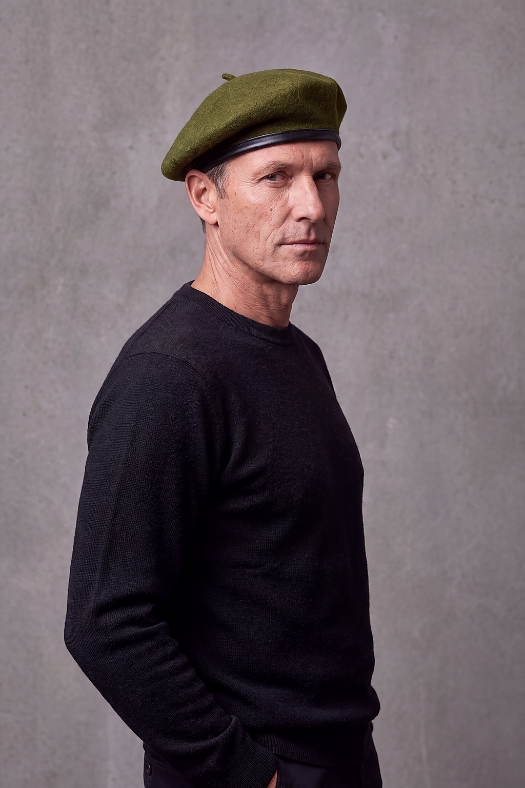 Béret Homme Inspiration Armée – Saumur, vue 2