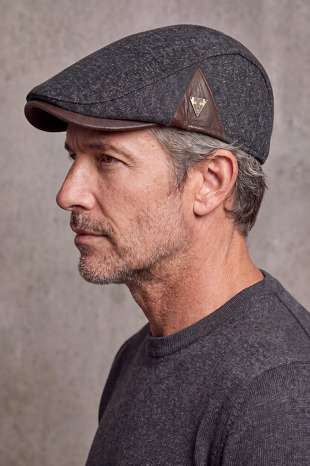 Casquette Plate Homme Coton Vintage – Montparnasse, vue 2