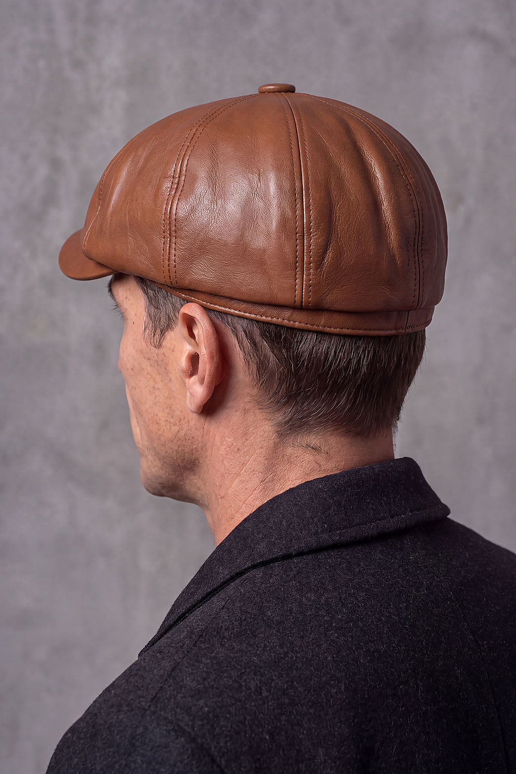 Béret Gavroche Cuir Couleurs – Le Bourget, vue 2