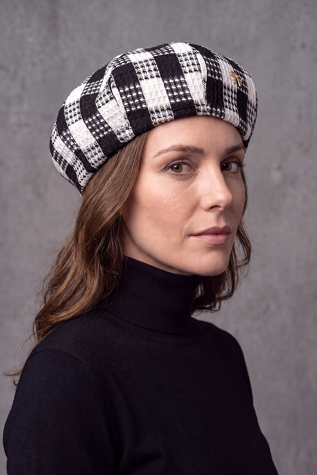 Béret Femme Carreaux Vichy – Jeanne, vue 5