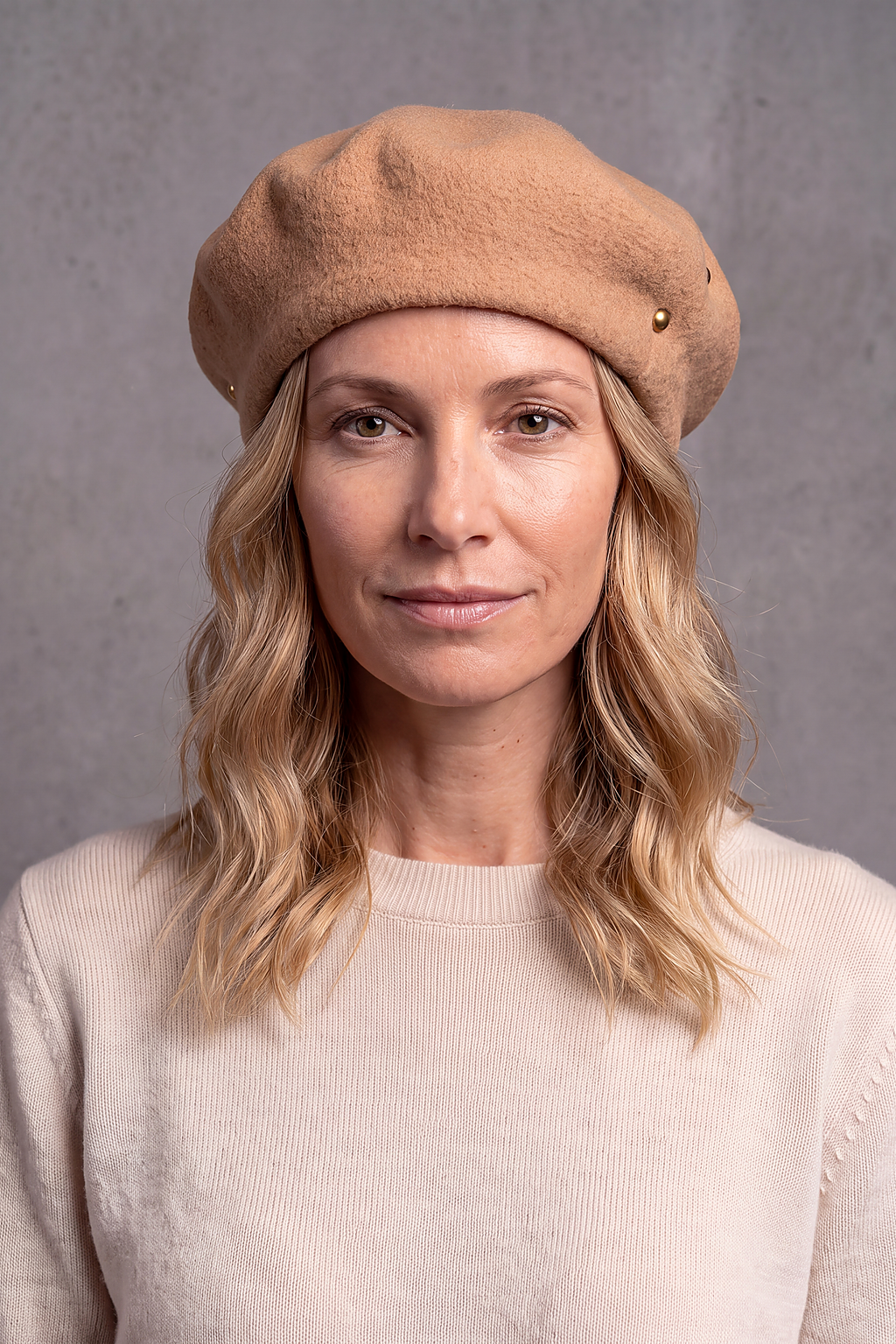 Béret Femme Laine Douce Hiver – Adèle, vue 3