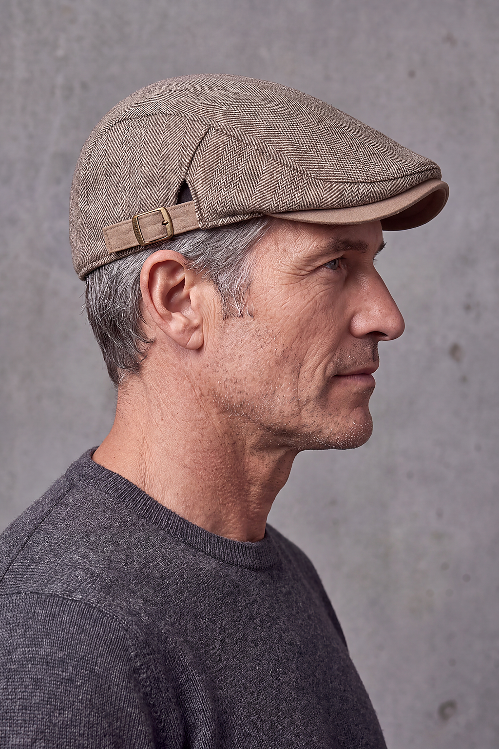 Béret Homme Motif Chevron Réglable – Ardennes, vue 3