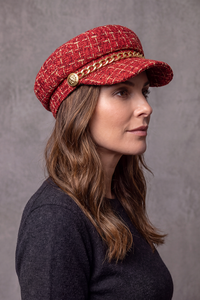 Casquette Gavroche Femme Chaînette – Agathe, vue 4