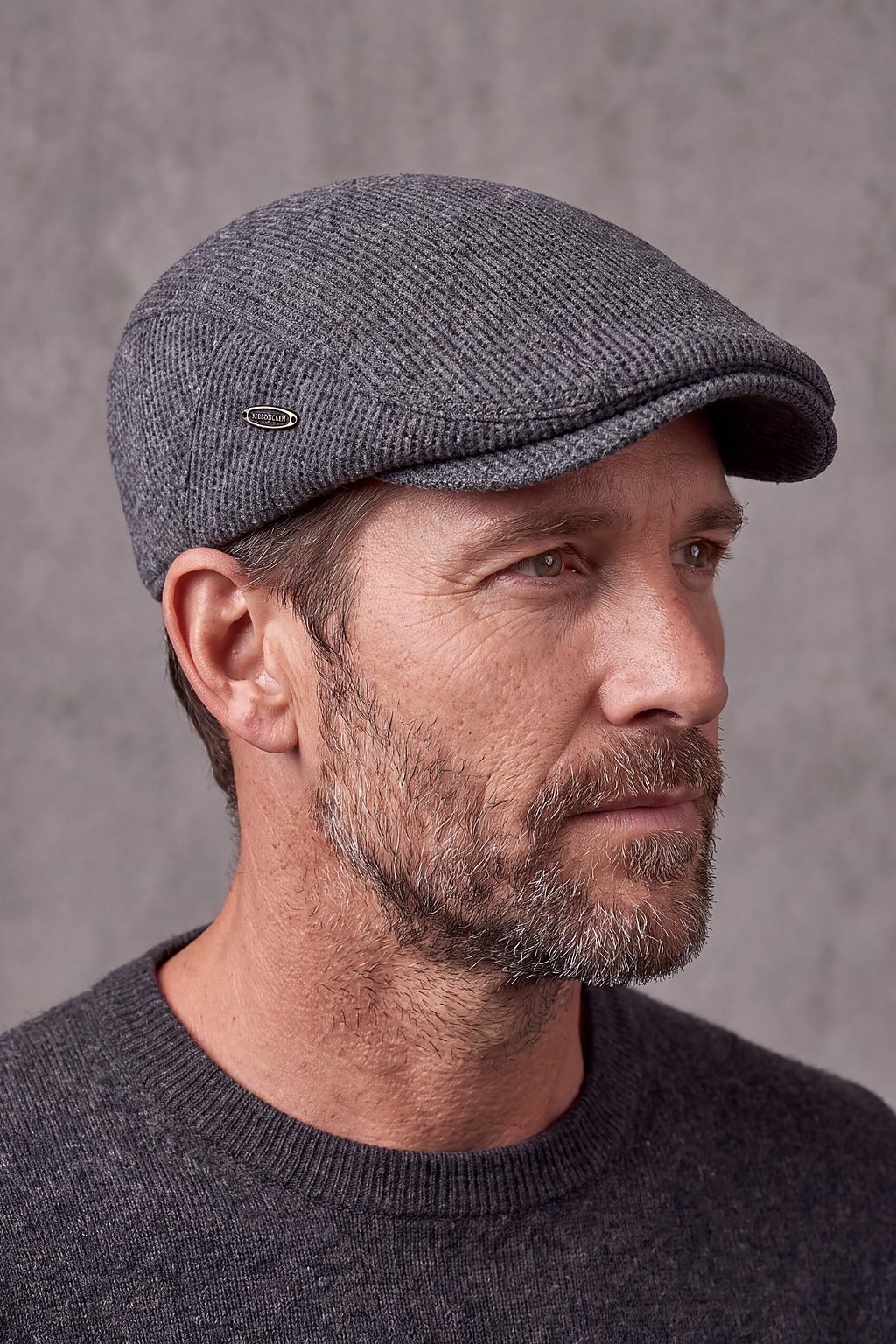 Béret Homme Laine en Relief Hiver – Morvan, vue 5