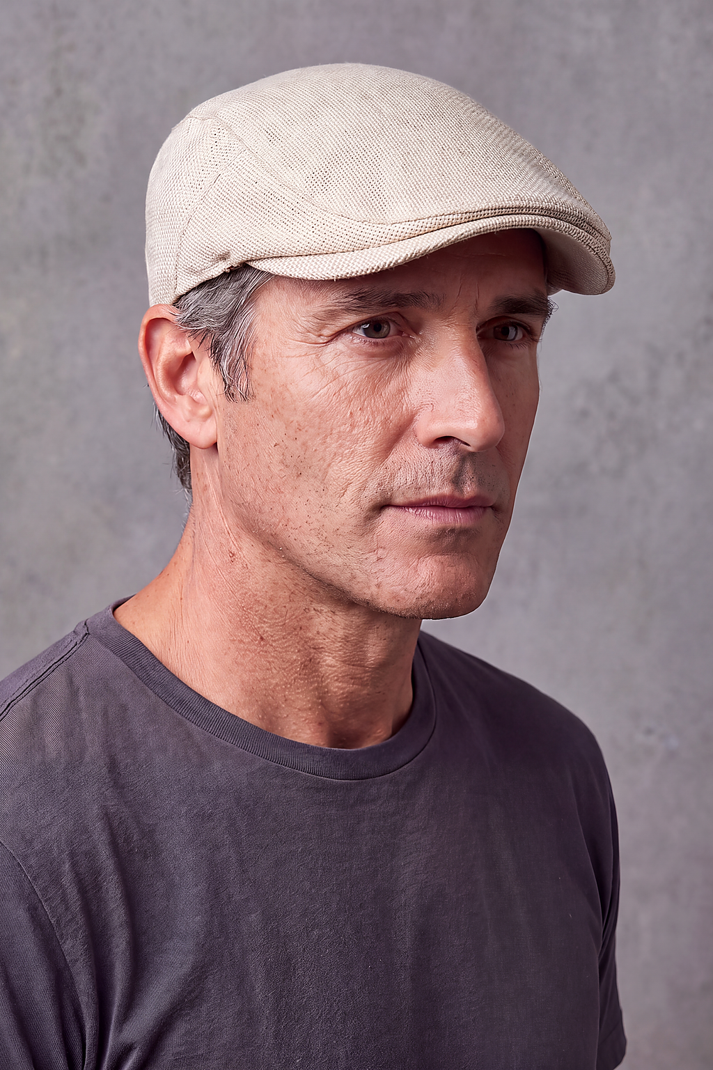 Béret Homme Lin Été Respirant – Lubéron, vue 3