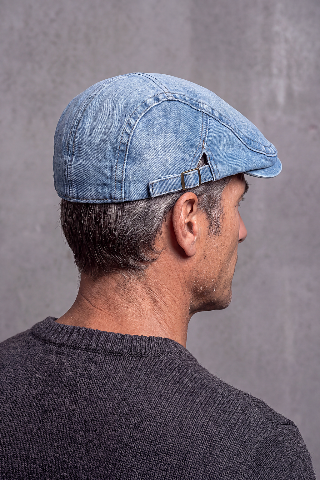 Béret Homme Denim Léger Été – Bandol, vue 5