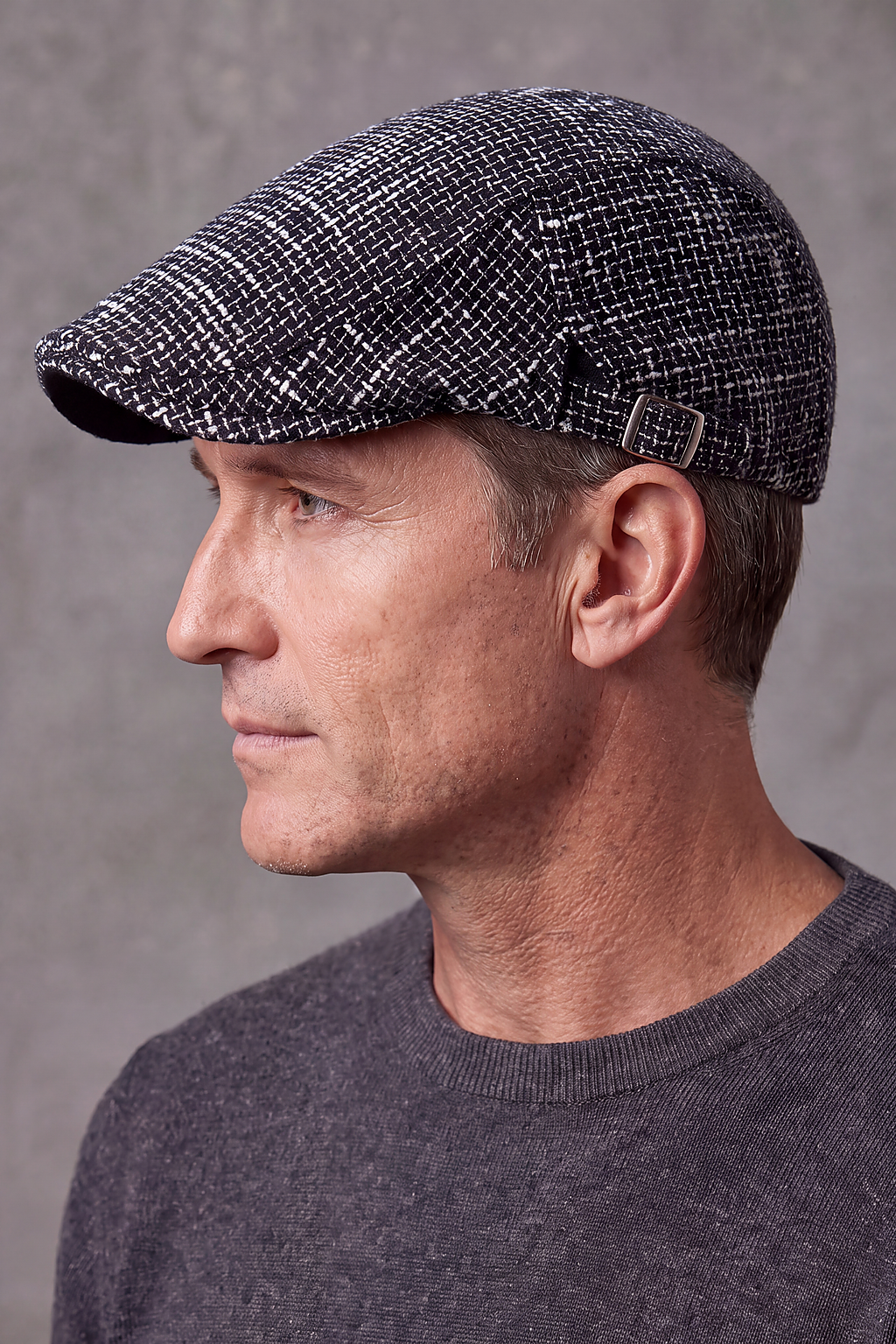 Béret Homme Lin Naturel Vintage – Provence, vue 3