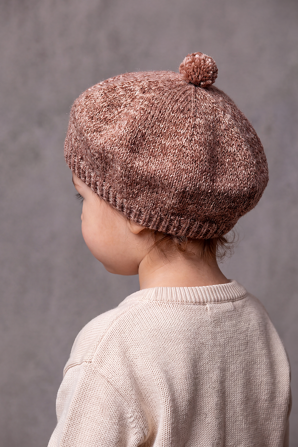 Béret Bébé Tricot Chaud Hiver – Câlinou, vue 2