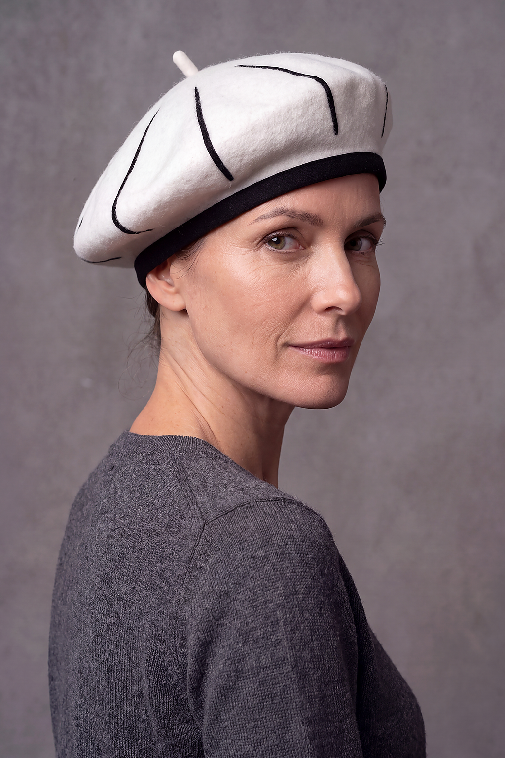 Béret Femme Tendance Tons Neutres – Zoé, vue 5