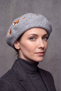 Béret Femme Coton Imprimé – Inès, vue 3