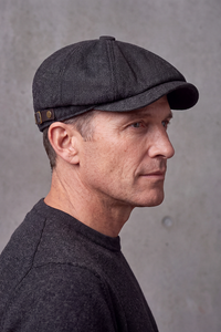 Casquette Gavroche Homme Gris Chiné – Bastille, vue 3