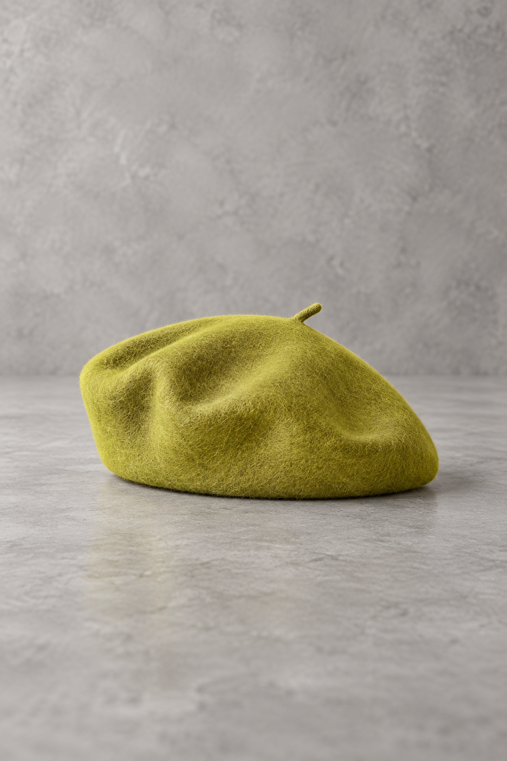 Béret Femme Laine Couleurs d'Automne vert sapin – Apolline
