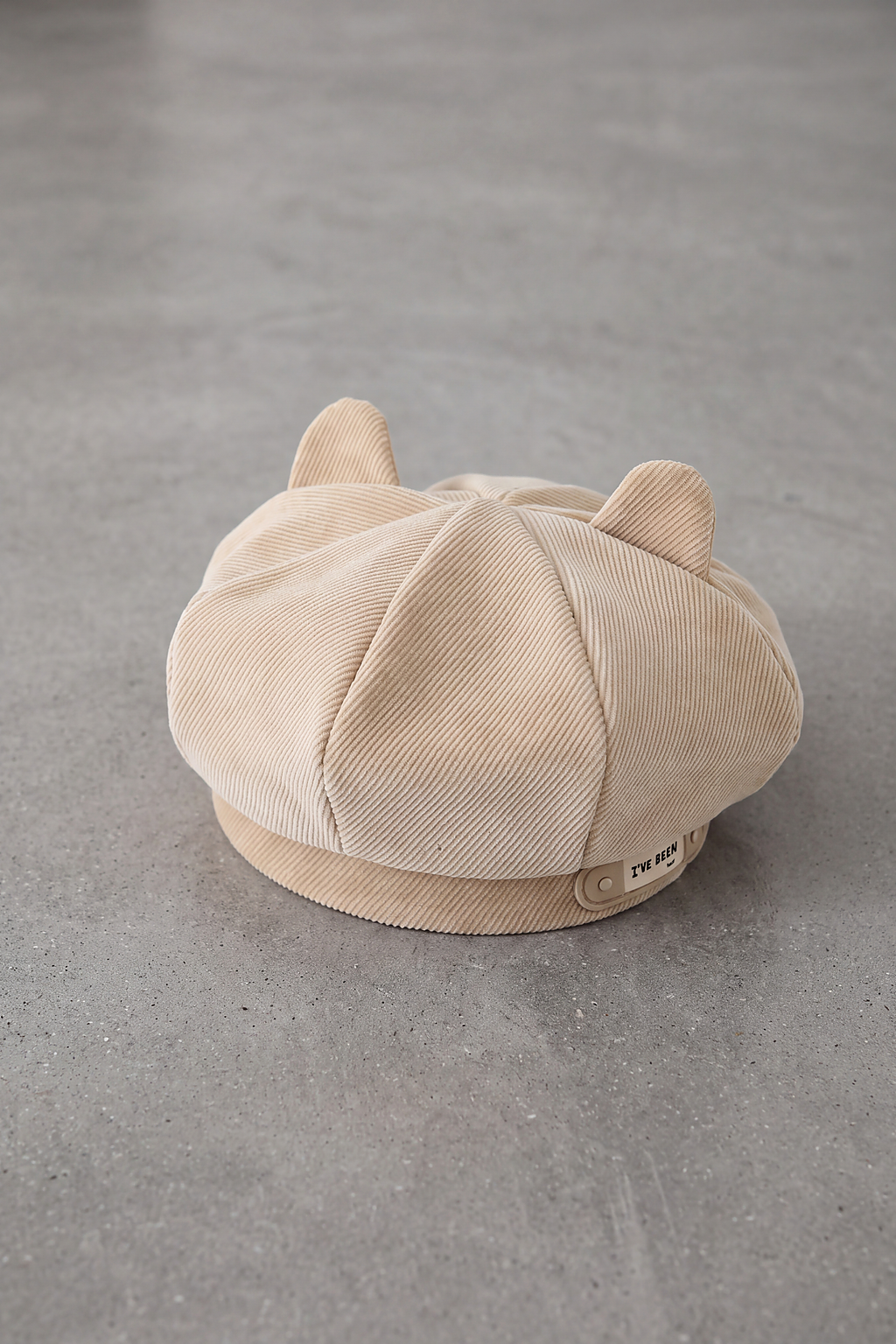 Béret Enfant Écossais Bicolore ivoire – Petit Pinceau