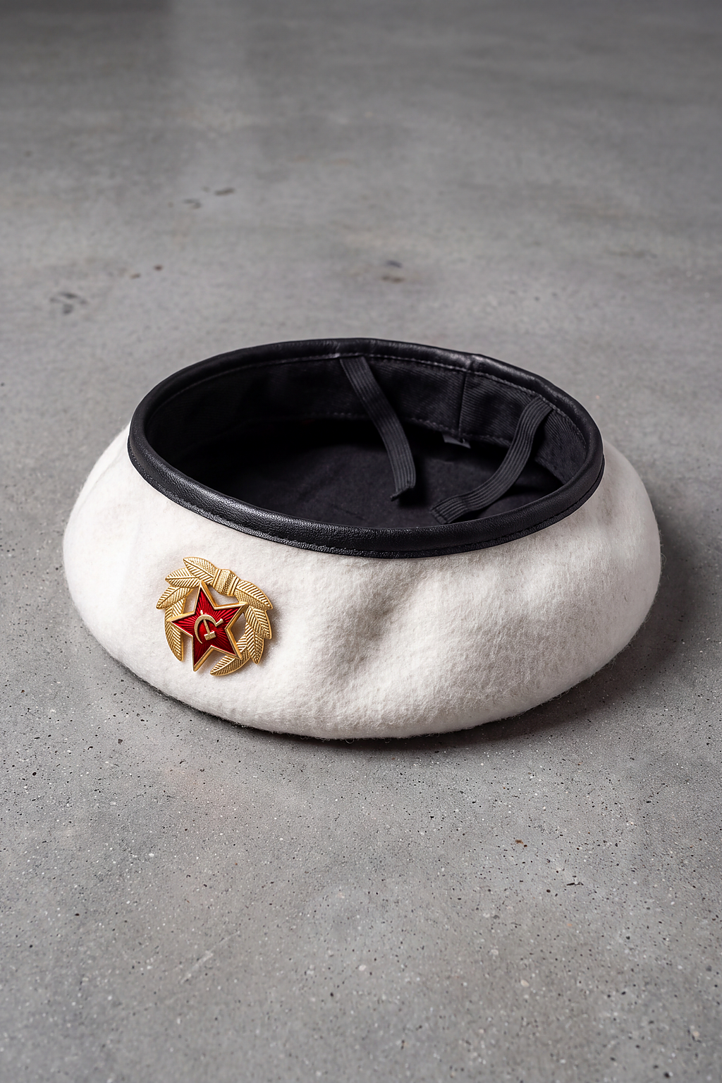 Béret Militaire Laine Écusson Brodé blanc – Escadro