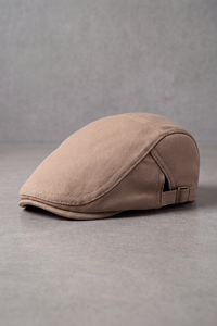 Béret Homme Tissu Boucle Arrière beige – Angers