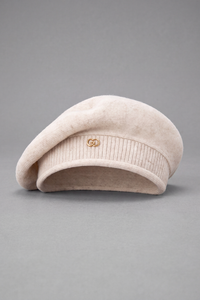 Béret Femme Hiver Élégant Camel beige – Mathilde