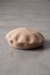 Béret Femme Laine Couleurs d'Automne crème – Apolline