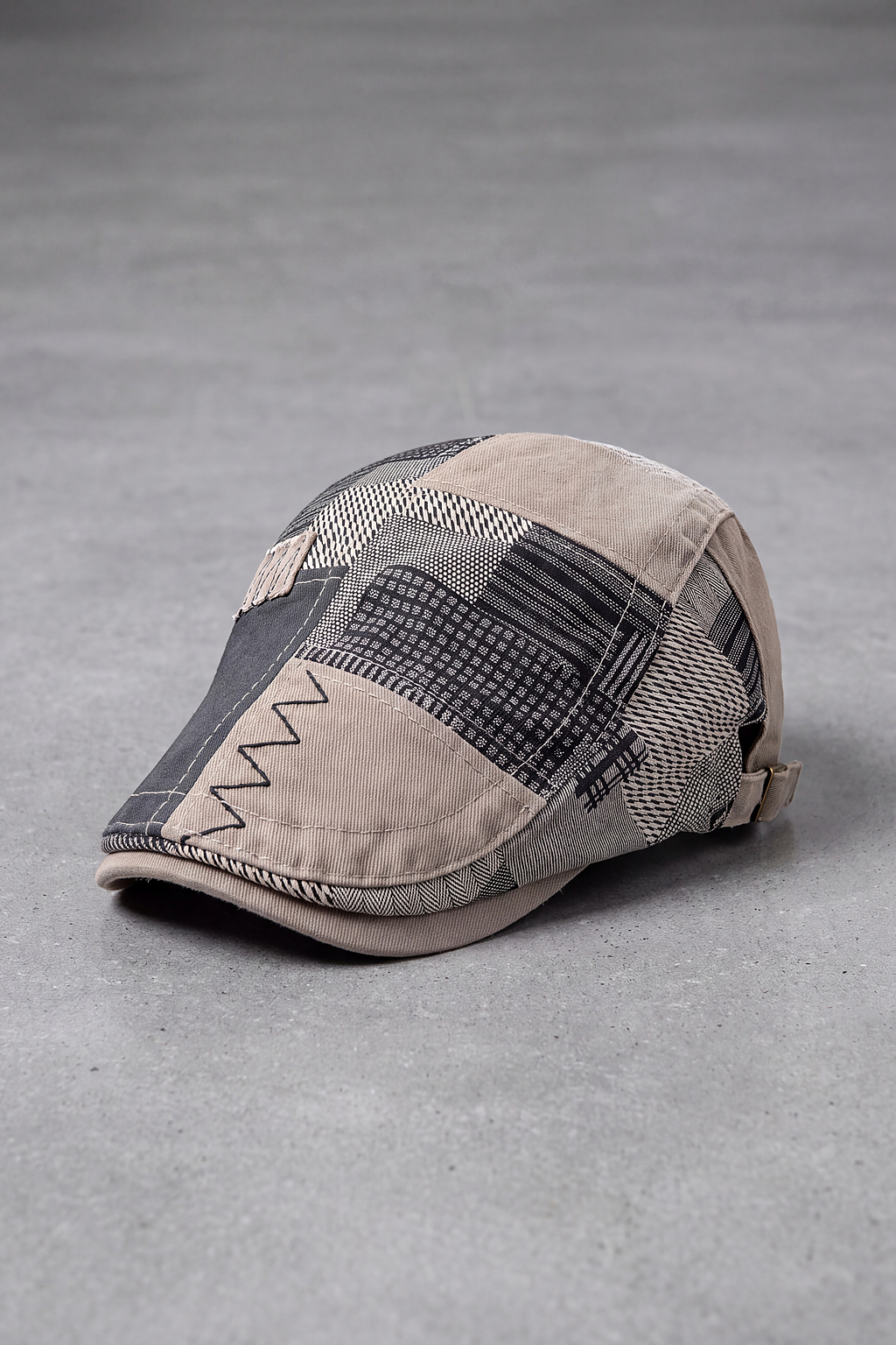 Béret Homme Deux Couleurs Réglable beige & gris – Quimper