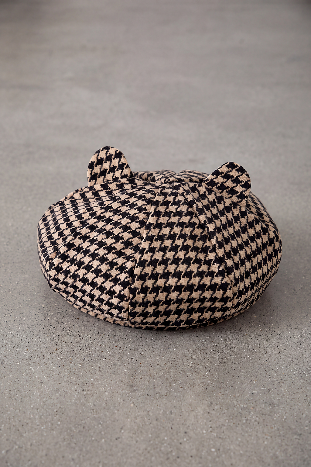 Béret Enfant Écossais Bicolore taupe – Petit Pinceau