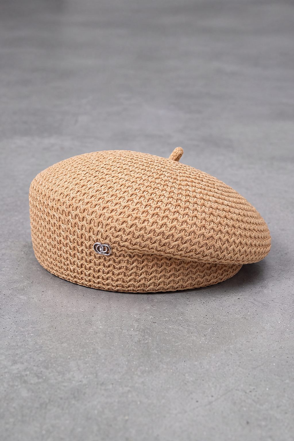 Béret Femme Coton Été Léger beige – Chloé