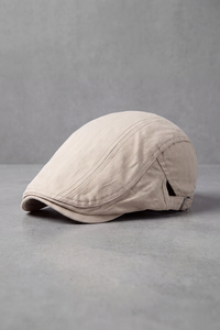 Béret Homme Coton Classique Marine beige – Versailles