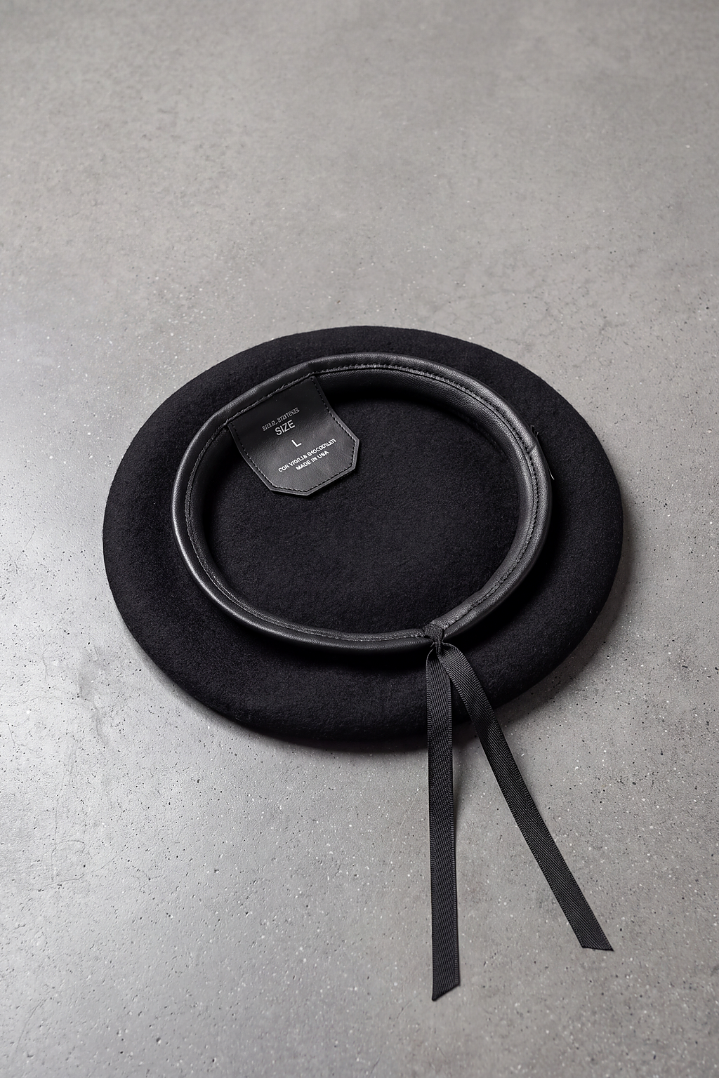 Béret Militaire Laine XXL noir – Garnison