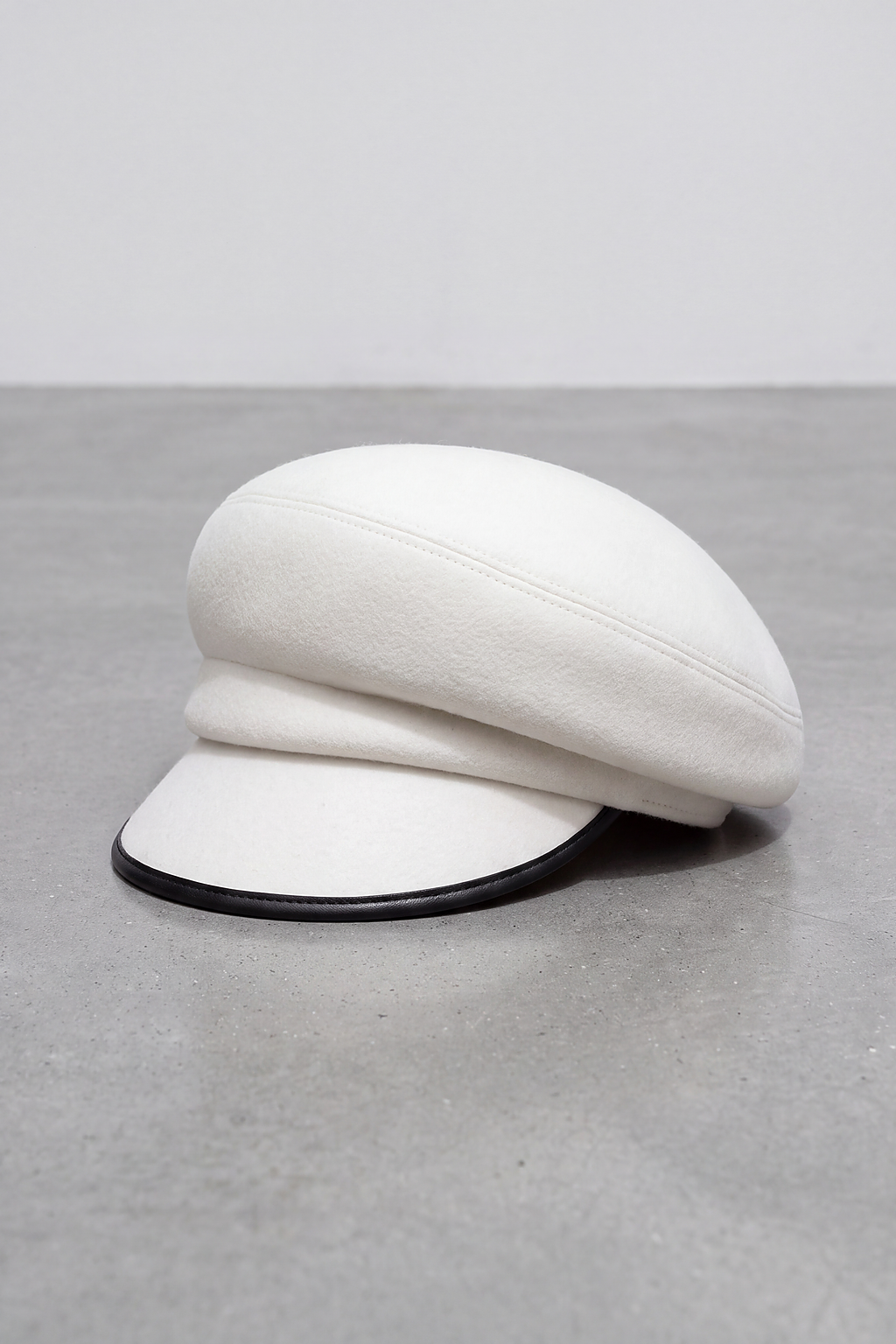 Casquette Gavroche Femme Laine blanc – Margaux