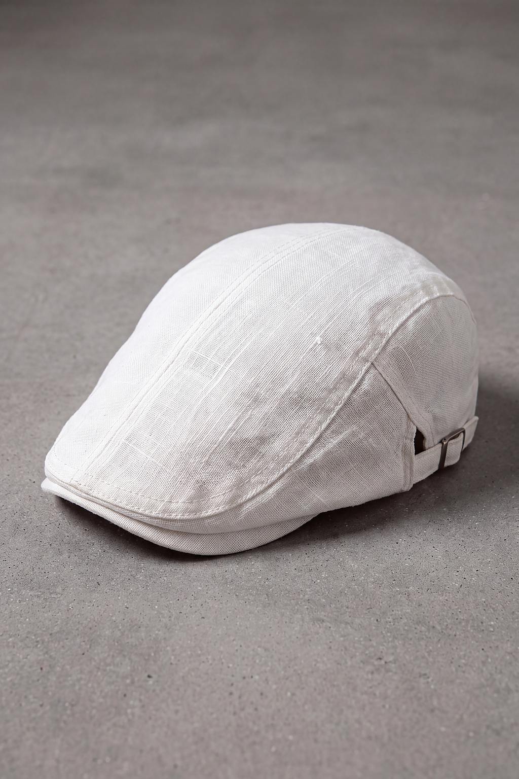 Béret Homme Lin Naturel Vintage blanc – Provence