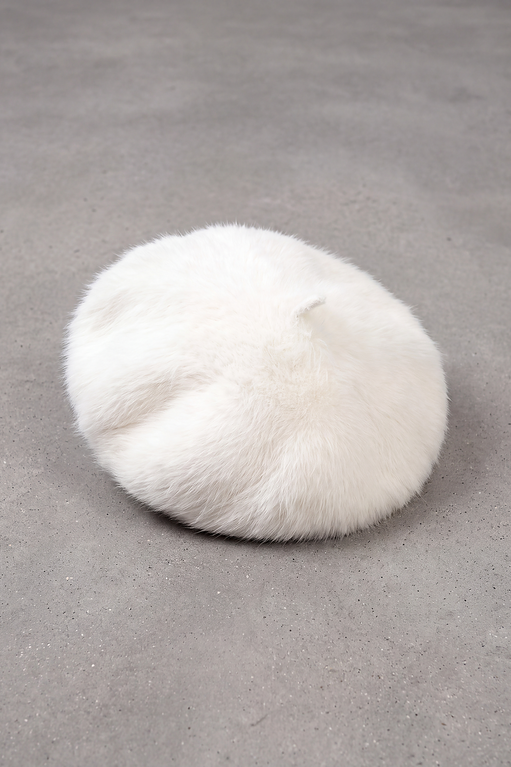 Béret Basque Femme Fourrure de Lapin blanc – Sare
