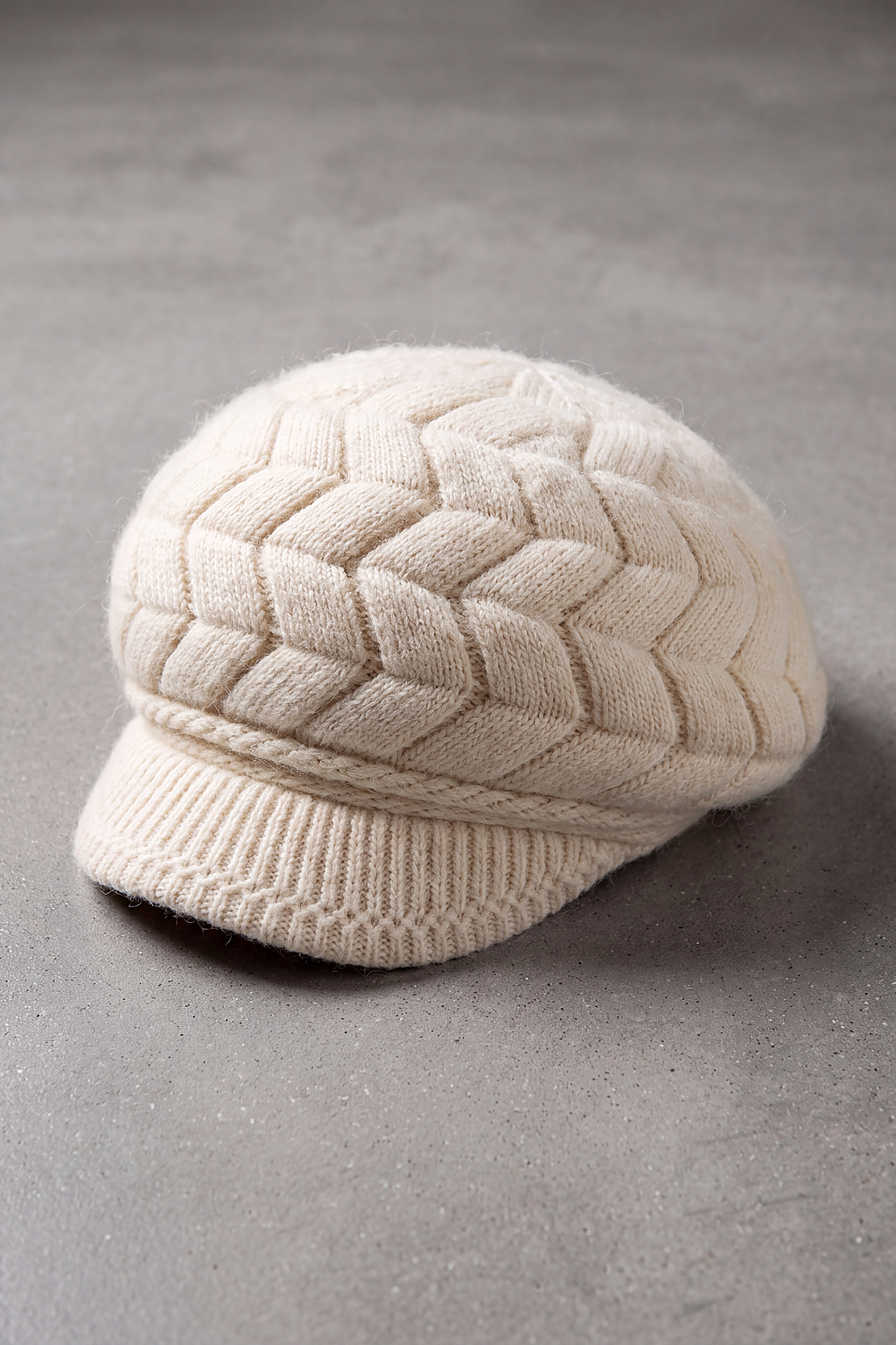 Béret Femme Polaire Très Chaud blanc – Anaïs