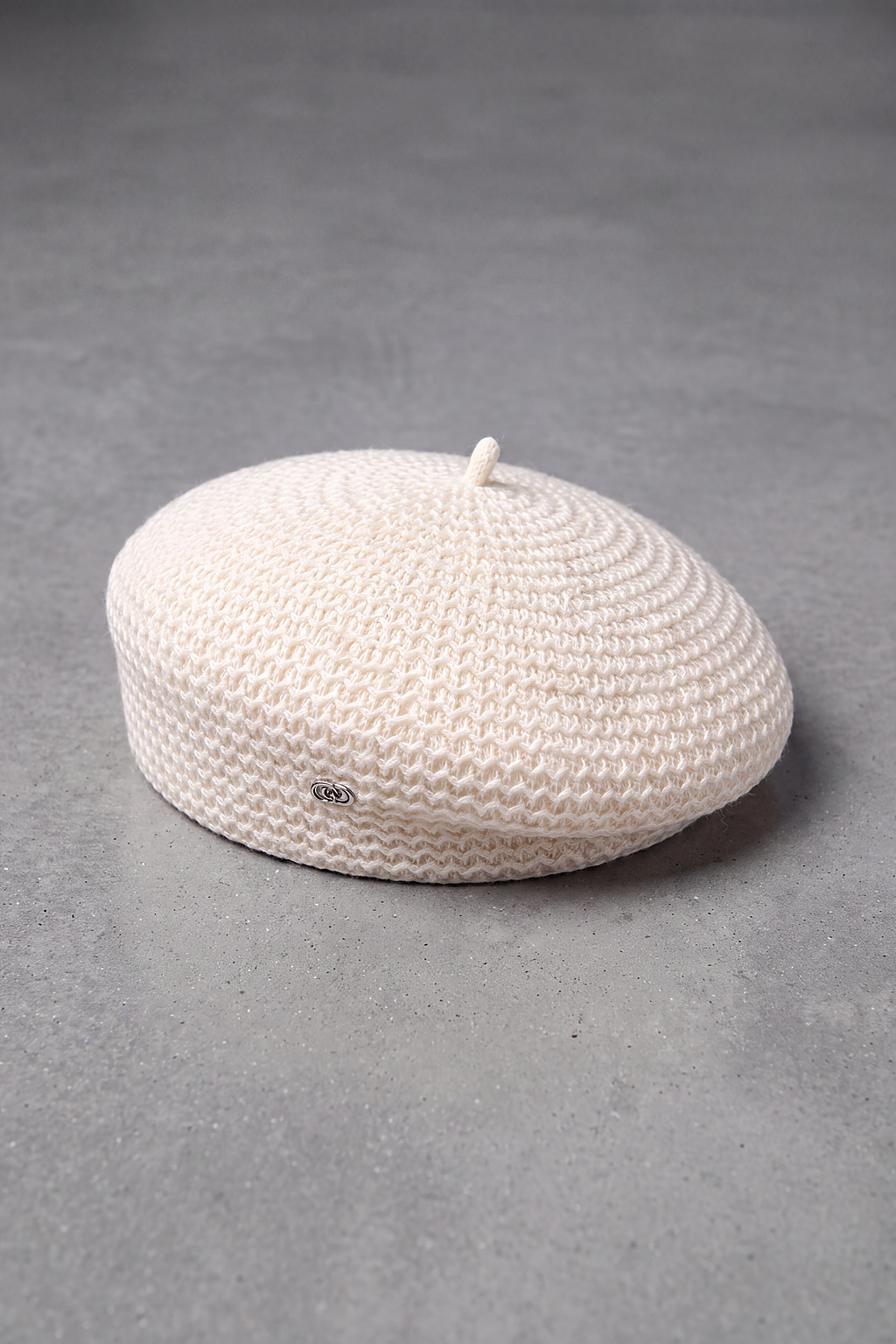 Béret Femme Coton Été Léger blanc crème – Chloé