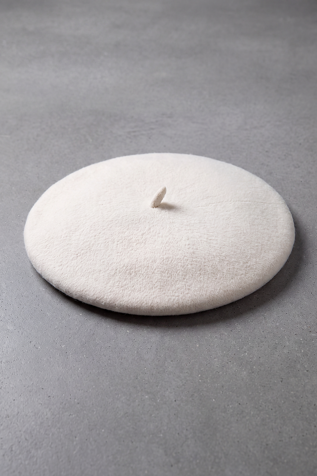 Béret Basque Femme en Laine Chaude blanc – Guéthary