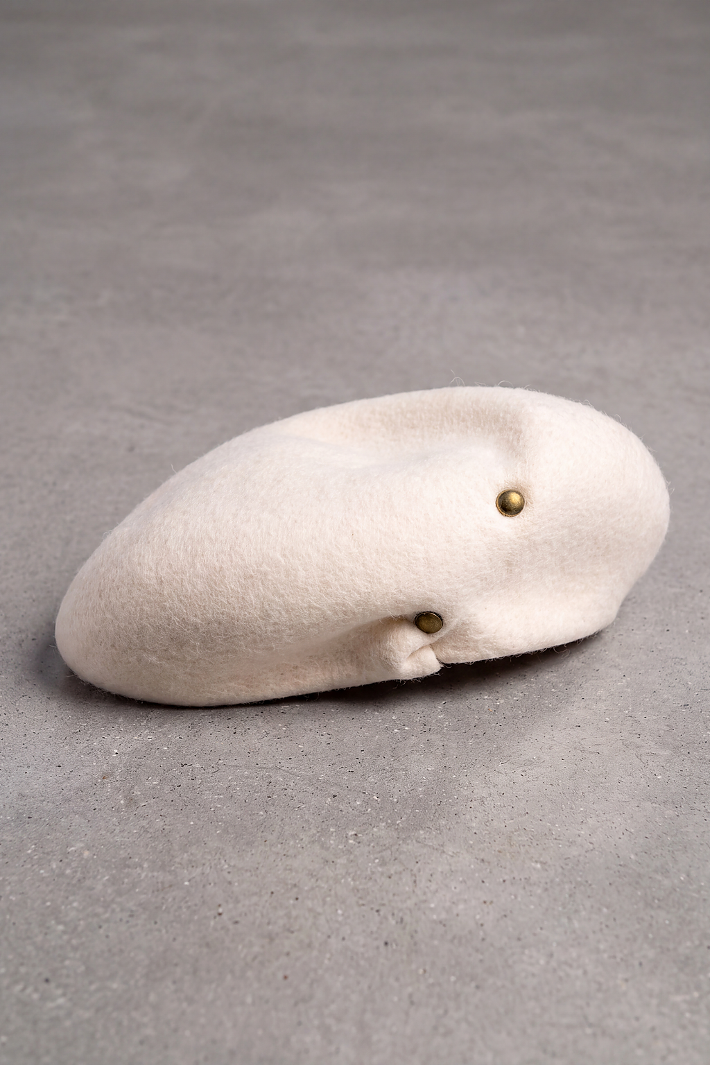 Béret Femme Laine Douce Hiver blanc – Adèle