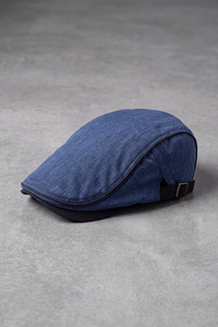 Béret Homme Coton Fin Été bleu – Porquerolles