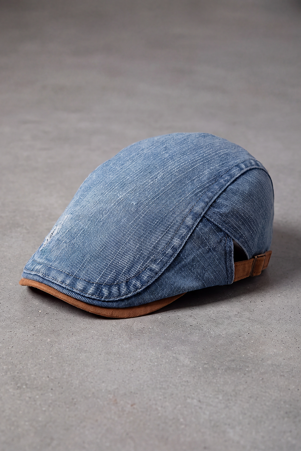 Béret Homme Jean Brut Réglable bleu – Nîmes