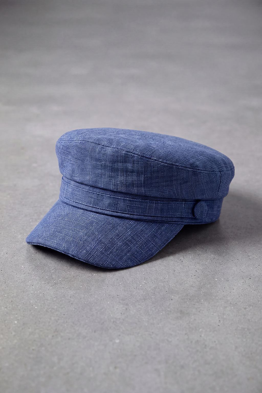 Casquette Gavroche Femme Coton Coloris Doux bleu – Juliette