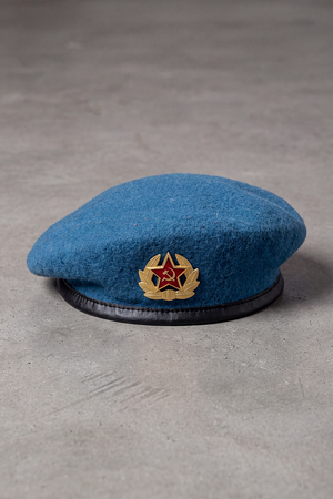 Béret Militaire Laine Écusson Brodé bleu – Escadro