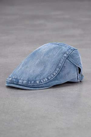 Béret Homme Denim Léger Été bleu – Bandol