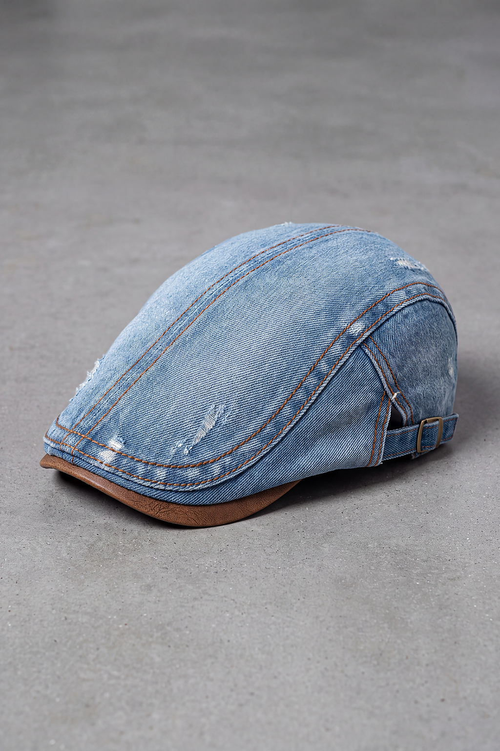 Béret Homme Denim Bleu Rétro bleu – Lorient