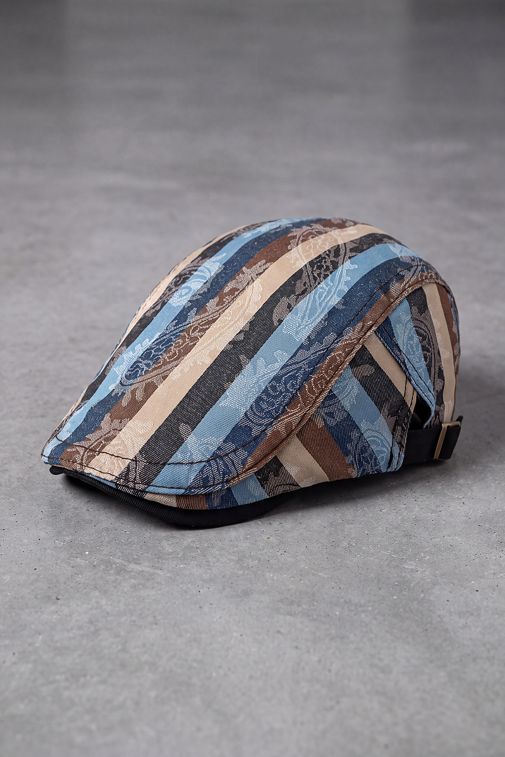 Béret Homme Rayures Colorées bleu – Sète