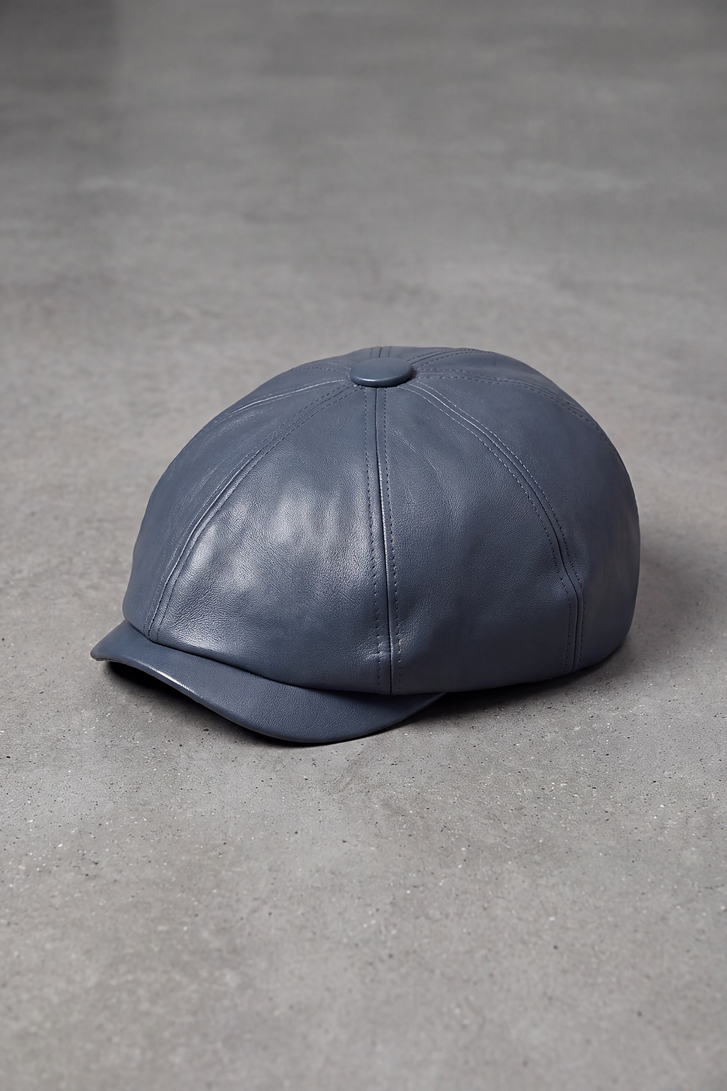 Béret Gavroche Cuir Couleurs bleu – Le Bourget