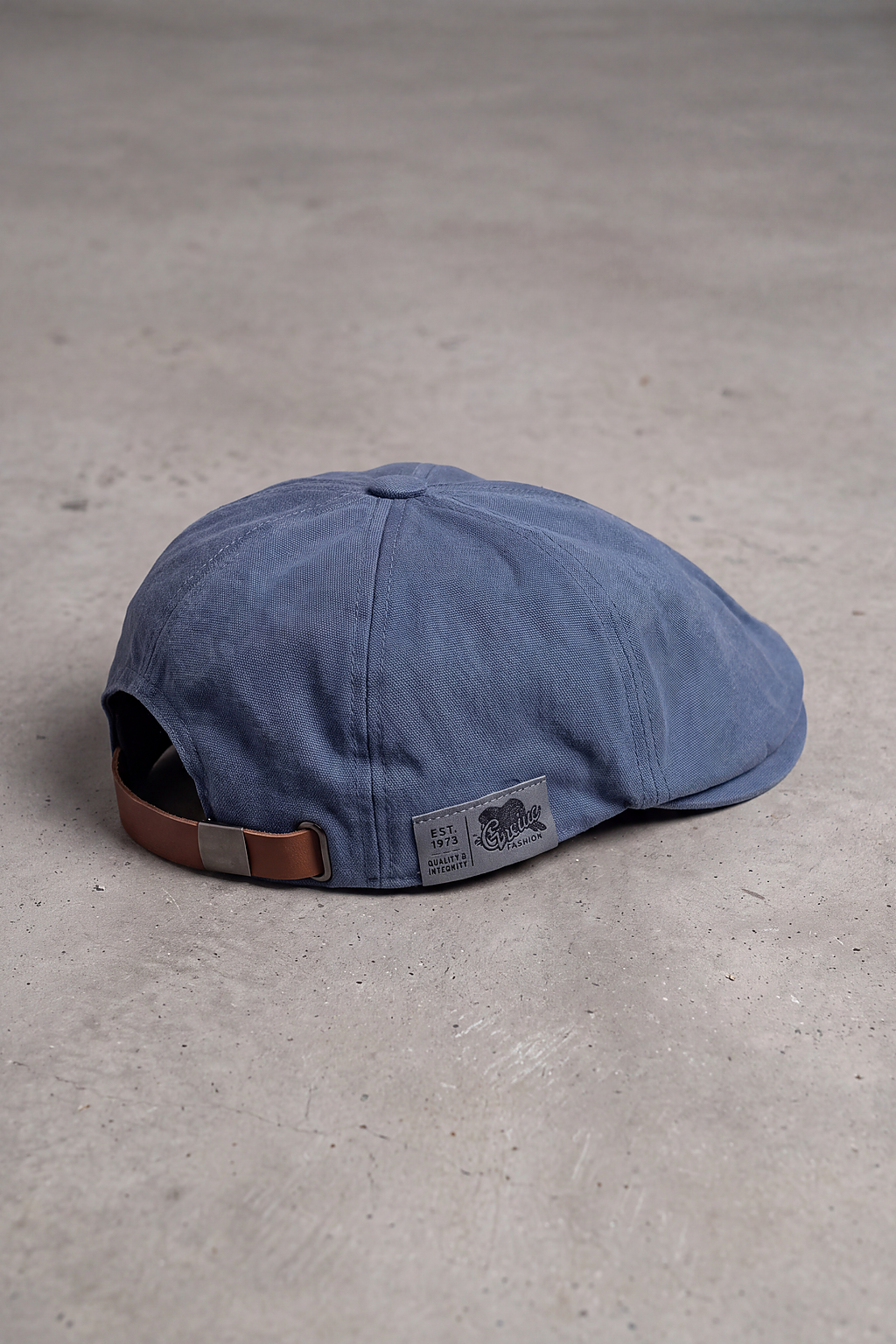 Casquette Plate Homme Coton Couleurs Vives bleu – Collioure