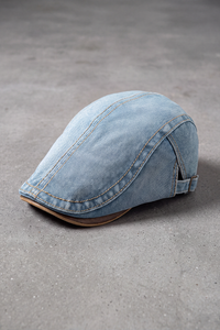 Béret Homme Denim Bleu Rétro bleu clair – Lorient