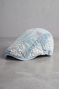 Béret Homme Coton Été Bleu bleu clair – Oléron