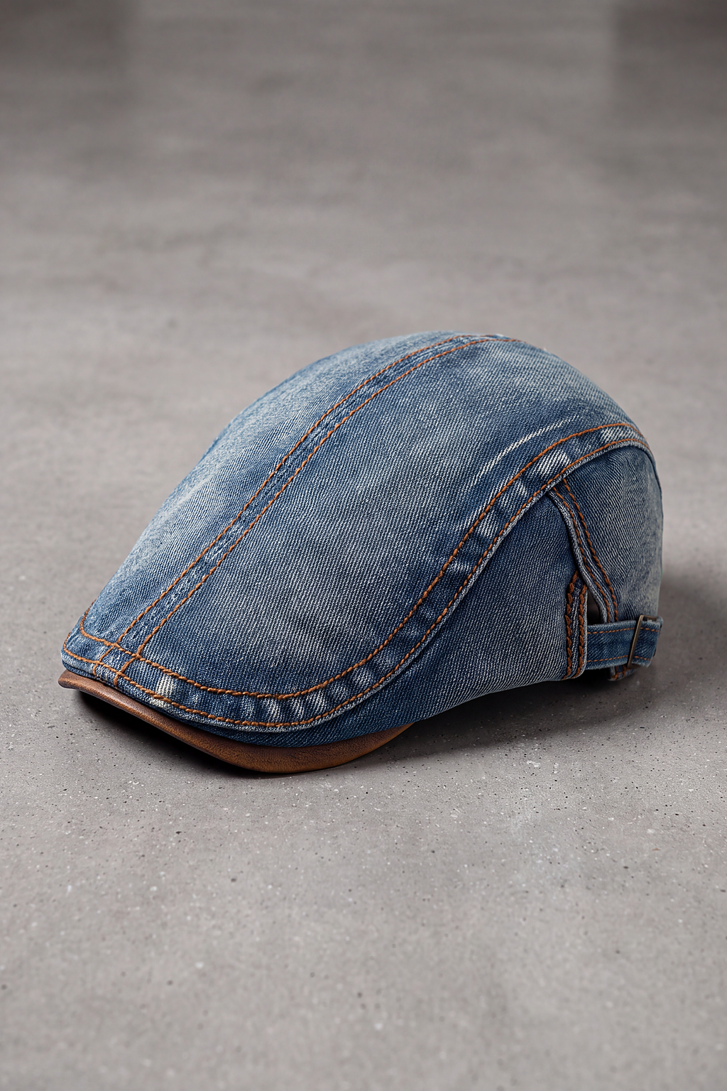 Béret Homme Denim Bleu Rétro bleu denim – Lorient