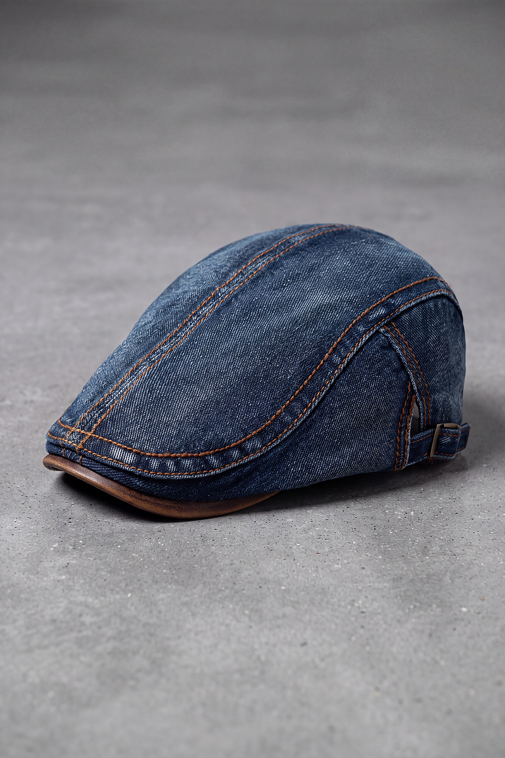 Béret Homme Denim Bleu Rétro bleu foncé – Lorient