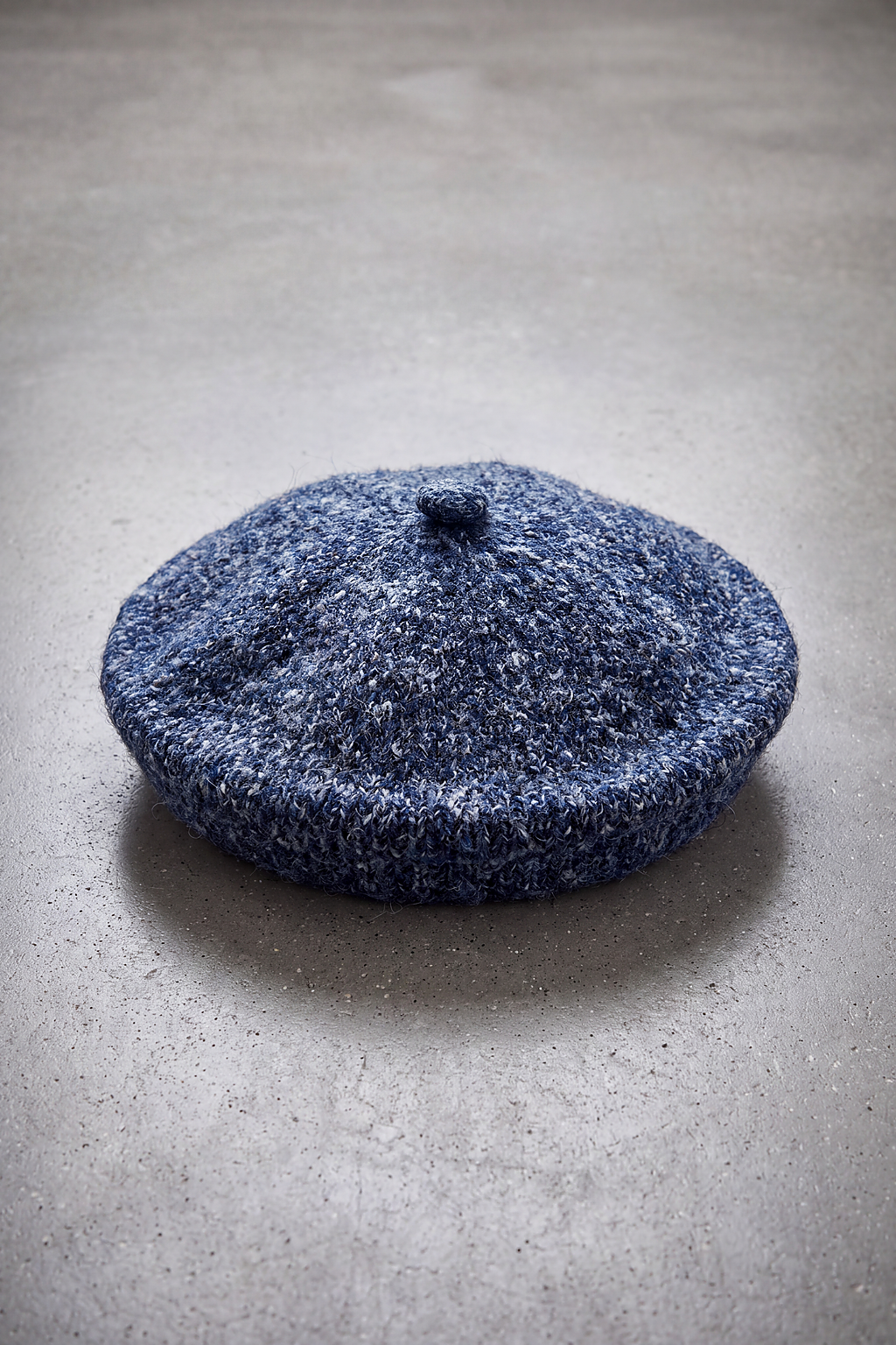 Béret Bébé Tricot Chaud Hiver bleu – Câlinou